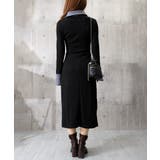 ポロ衿ロングワンピースハーフボタンワンピ | Miniministore | 詳細画像14