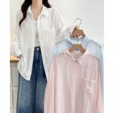 韓国風シアーシャツレース柄ブラウス春夏服 | Miniministore | 詳細画像11
