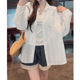 韓国風シアーシャツレース柄ブラウス春夏服 | Miniministore | 詳細画像14