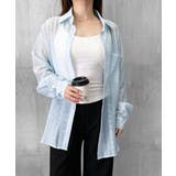韓国風シアーシャツレース柄ブラウス春夏服 | Miniministore | 詳細画像23