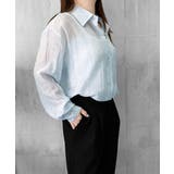 韓国風シアーシャツレース柄ブラウス春夏服 | Miniministore | 詳細画像26