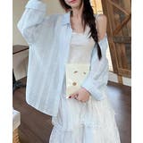 韓国風シアーシャツレース柄ブラウス春夏服 | Miniministore | 詳細画像6