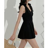 バックシャンワンピース水着 体型カバー | Miniministore | 詳細画像9 