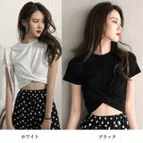 セクシーチビt ショート丈tシャツ 韓国 | Miniministore | 詳細画像2