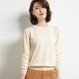 クルーネック ニットプルオーバー 春秋冬 | Miniministore | 詳細画像12