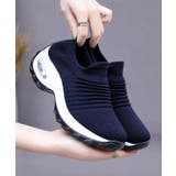 ローカットスニーカー軽量ニットスリッポン | Miniministore | 詳細画像16