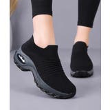 ローカットスニーカー軽量ニットスリッポン | Miniministore | 詳細画像2