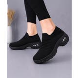 ローカットスニーカー軽量ニットスリッポン | Miniministore | 詳細画像6