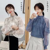 シアートップス レディースレースブラウス | Miniministore | 詳細画像2 