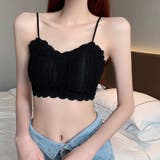ブラック | ブラジャー 背中見せ ノンワイヤーブラ | ANGELCLOSET