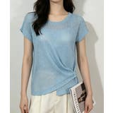 ライトブルー | レディース 透け感トップス 着回し | SUNSHINE CLOSET