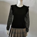 小花柄 ドッキングニット レディース | Miniministore | 詳細画像9