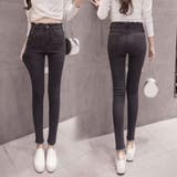 ダークグレー | デニムパンツ レディース スキニー | Miniministore