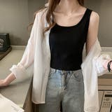 タンクトップス レディース 無地 | Miniministore | 詳細画像5 