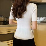 カシュクール風 リブニット ニットトップス | Miniministore | 詳細画像6