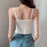 キャミソール Vネック インナー 重ね着 | Miniministore | 詳細画像6 