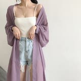 シアーカーディガン 日焼け防止 羽織り | Miniministore | 詳細画像10