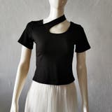 カットソー 肩スリットセクシーTシャツ | Miniministore | 詳細画像14