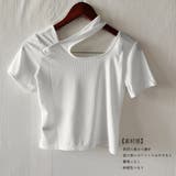 カットソー 肩スリットセクシーTシャツ | Miniministore | 詳細画像4