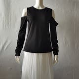 肩出しTシャツ レディース ナチュラル | Miniministore | 詳細画像12 