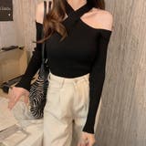 ニットトップス ホルターネック 肩出し | Miniministore | 詳細画像10 