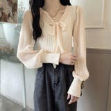 プリーツ リブニット トップス 異素材 | Miniministore | 詳細画像12