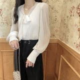 プリーツ リブニット トップス 異素材 | Miniministore | 詳細画像7