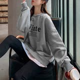 チュニック レイヤード風 トレーナー | Miniministore | 詳細画像6