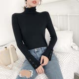 ニットトップス レディース ハイネック | Miniministore | 詳細画像8