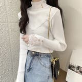 ニットトップス ハイネック きれいめ | Miniministore | 詳細画像5