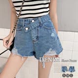 デニムショートパンツ レディース 韓国風 | Miniministore | 詳細画像1 