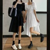 ウエストレースアップ ワンピース 韓国風 | Miniministore | 詳細画像6