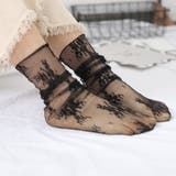 総レース クルーソックス フラワー花柄 | Miniministore | 詳細画像8