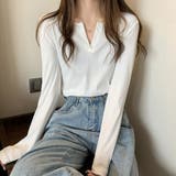 ニットトップス 薄手 長袖 重ね着 | Miniministore | 詳細画像4