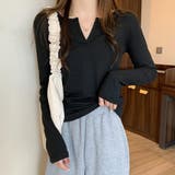 ニットトップス 薄手 長袖 重ね着 | Miniministore | 詳細画像5