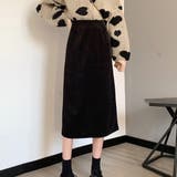 コーデュロイスカート バックスリット秋冬 | Miniministore | 詳細画像6