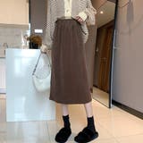 コーデュロイスカート バックスリット秋冬 | Miniministore | 詳細画像8
