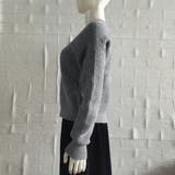 Vネックニットトップス 胸ポケット韓国風 | Miniministore | 詳細画像11