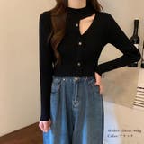 リブニットトップス レディース 韓国風 | Miniministore | 詳細画像5 