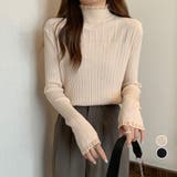 ニットトップス レディースプチハイネック | Miniministore | 詳細画像1 