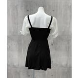 千鳥格子 ワンピース水着 パフスリーブ | Miniministore | 詳細画像7 