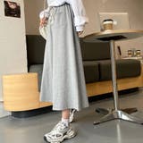 スウェットワイドパンツ ウエストゴム韓国 | Miniministore | 詳細画像5