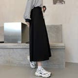 スウェットワイドパンツ ウエストゴム韓国 | Miniministore | 詳細画像8