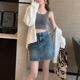 カップ付き ショートタンクトップ 韓国風 | Miniministore | 詳細画像10