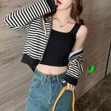 カップ付き ショートタンクトップ 韓国風 | Miniministore | 詳細画像8