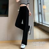 セミワイドパンツ 冷感タッチロングパンツ | Miniministore | 詳細画像5 