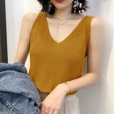 ニットタンクトップ Vネックサマーニット | Miniministore | 詳細画像10