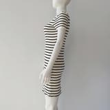 ニットワンピース ボーダー柄タイトワンピ | Miniministore | 詳細画像8