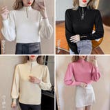 ニットトップス ハイネック ニットウェア | Miniministore | 詳細画像2 