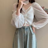 ニットトップス ドローストリング 韓国風 | Miniministore | 詳細画像4